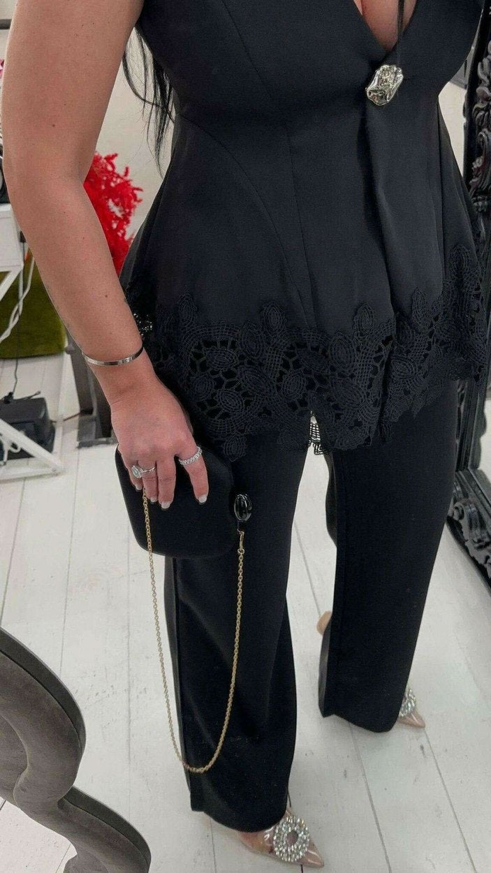 Tailleur blanca nero - THE SECRET LOFT