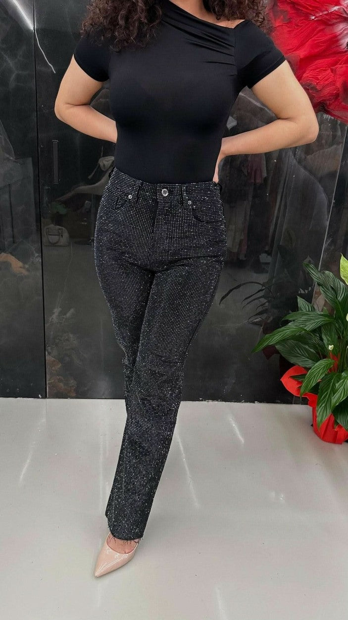 Jeans nero shine - THE SECRET LOFT