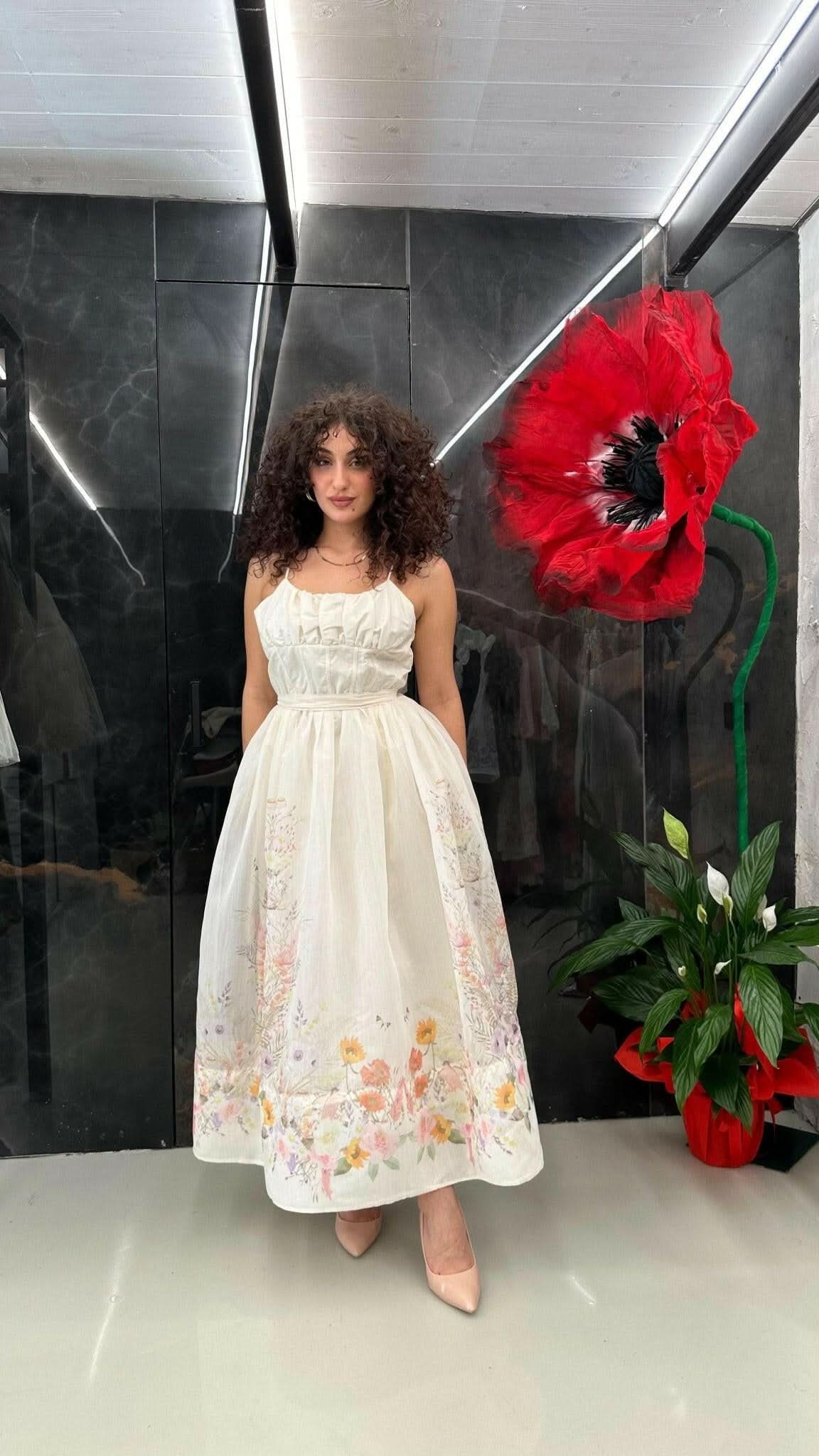 Abiti midi flowers - abito - THE SECRET LOFT