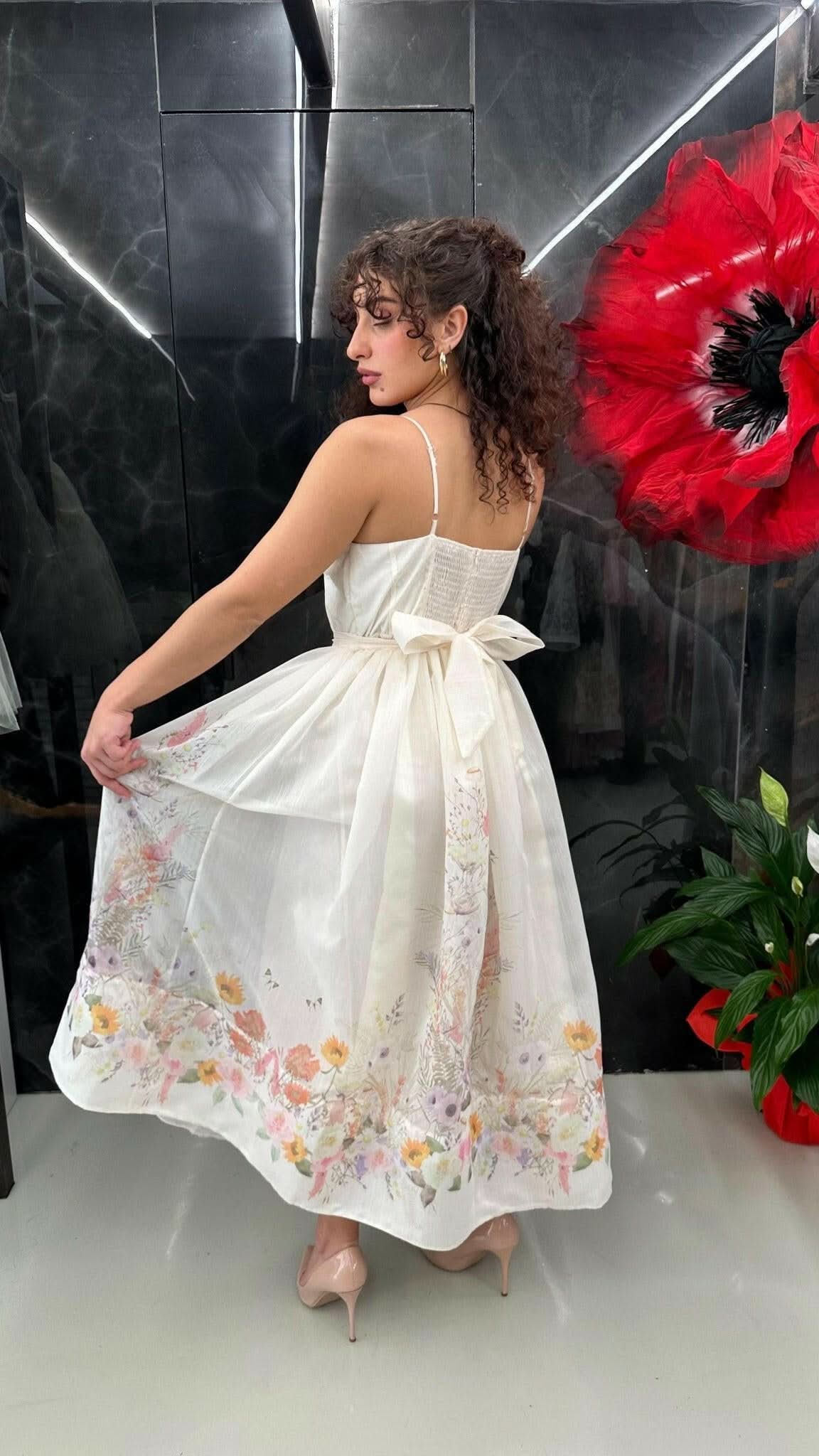 Abiti midi flowers - abito - THE SECRET LOFT