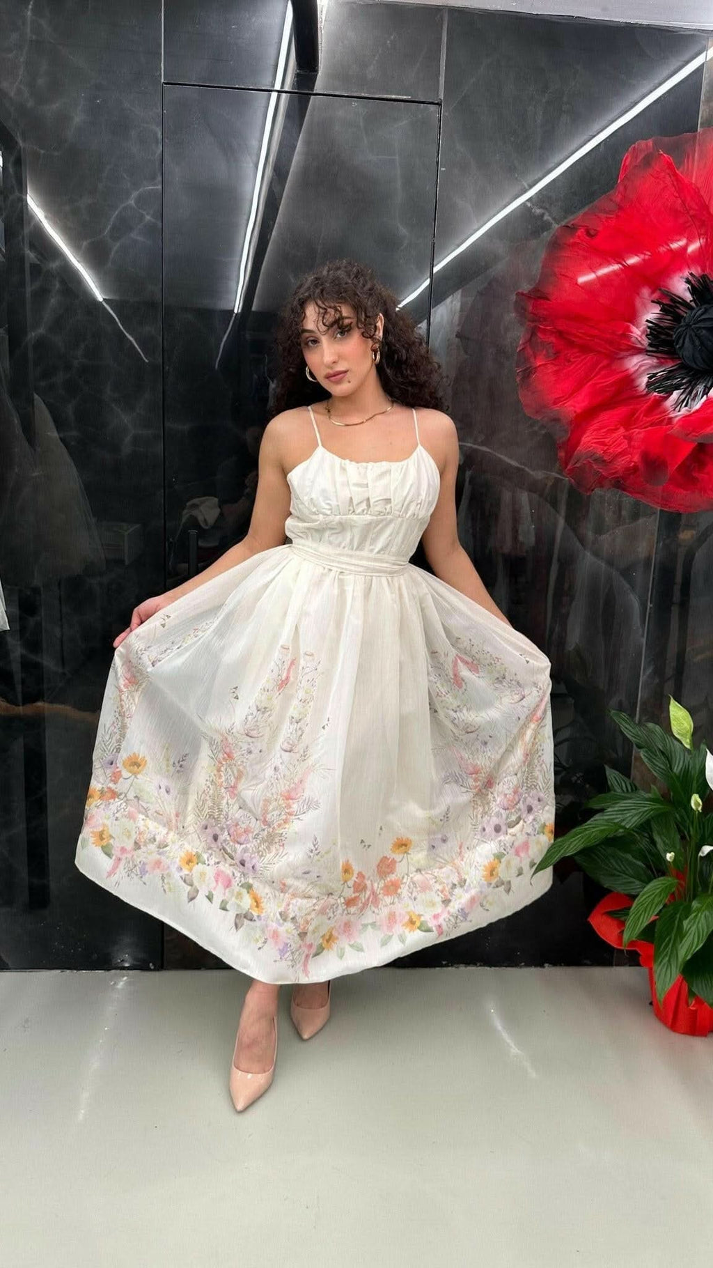 Abiti midi flowers - abito - THE SECRET LOFT