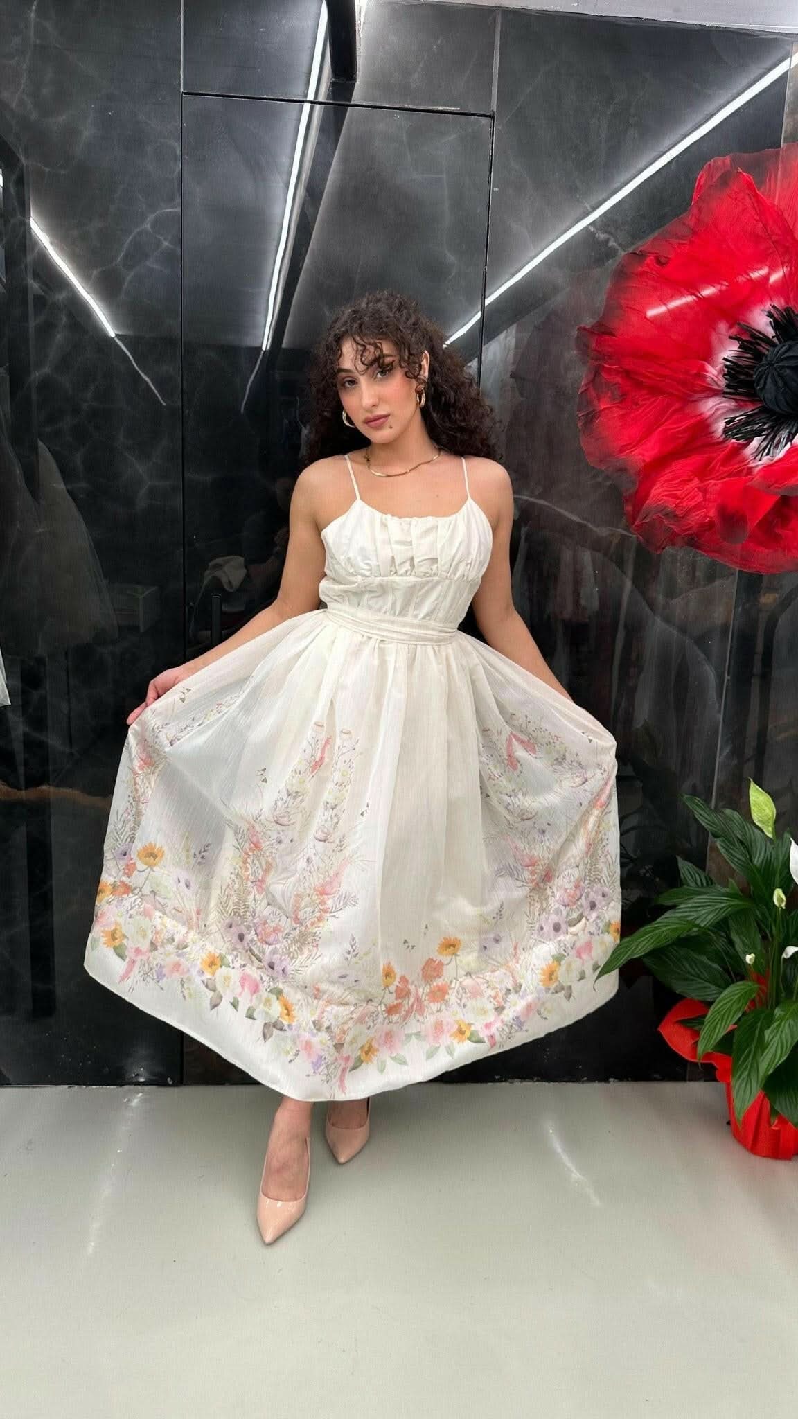 Abiti midi flowers - abito - THE SECRET LOFT