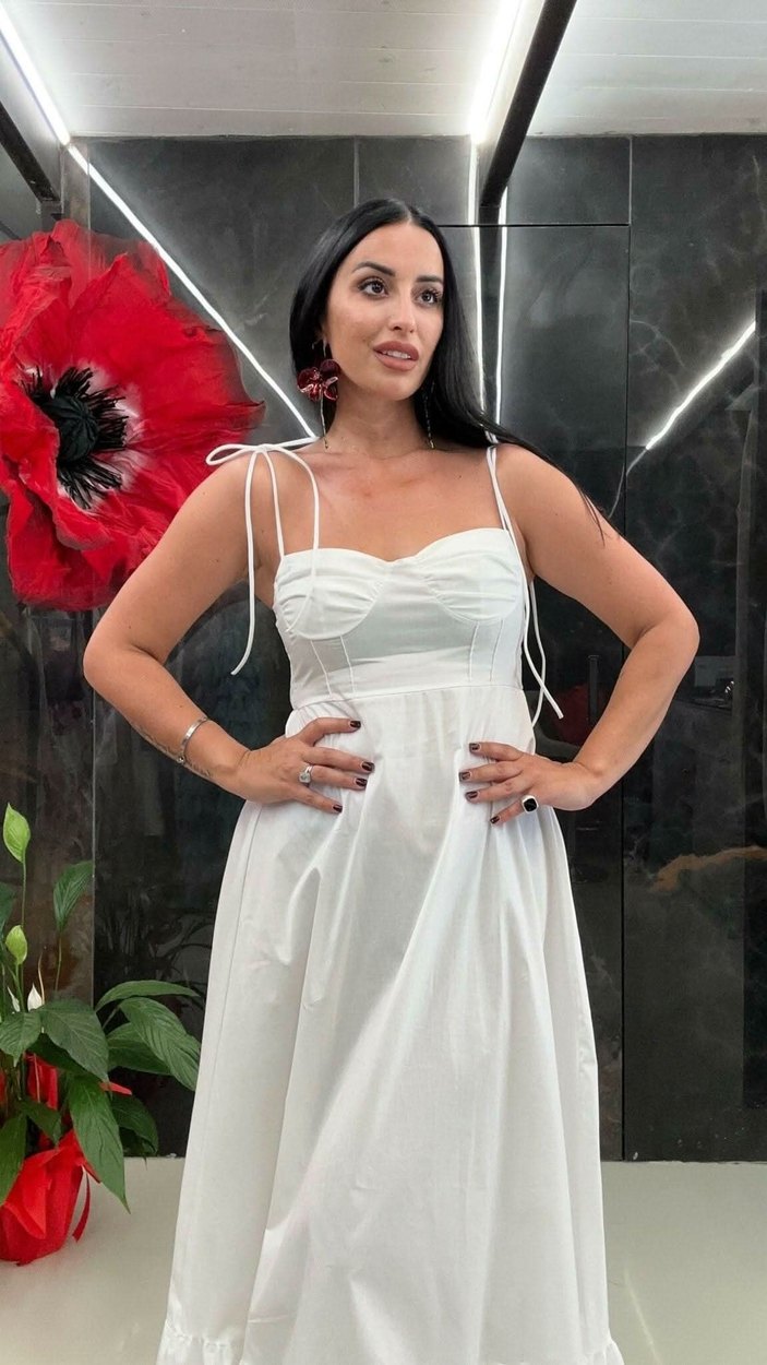 Abito Lefkada Bianco - THE SECRET LOFT