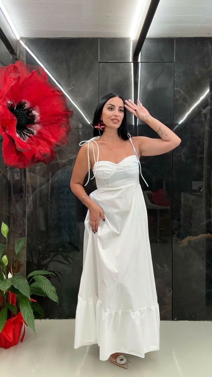 Abito Lefkada Bianco - THE SECRET LOFT