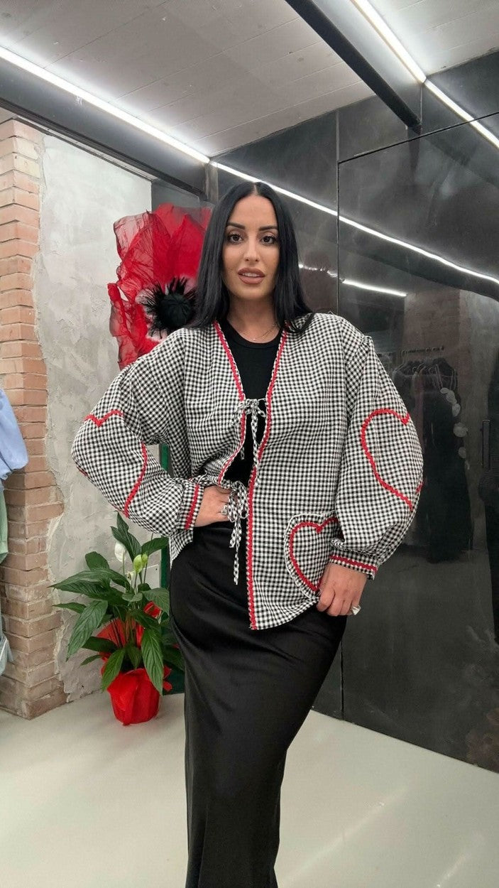 Camicia HEARTH nero - THE SECRET LOFT