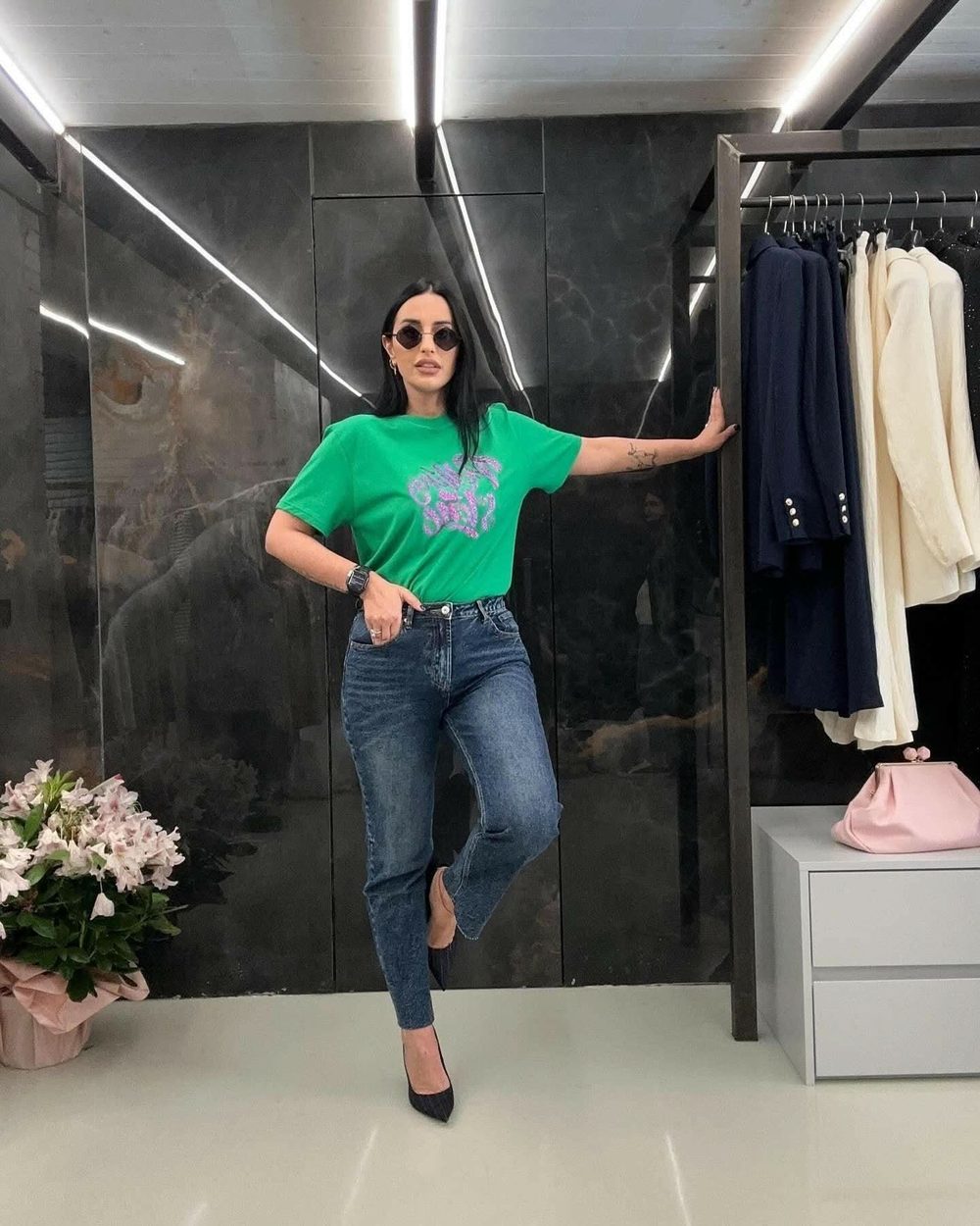 T-shirt green - THE SECRET LOFT