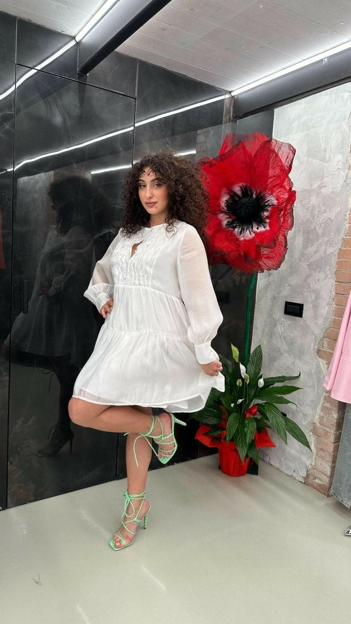 Abito Mini Bianco - THE SECRET LOFT