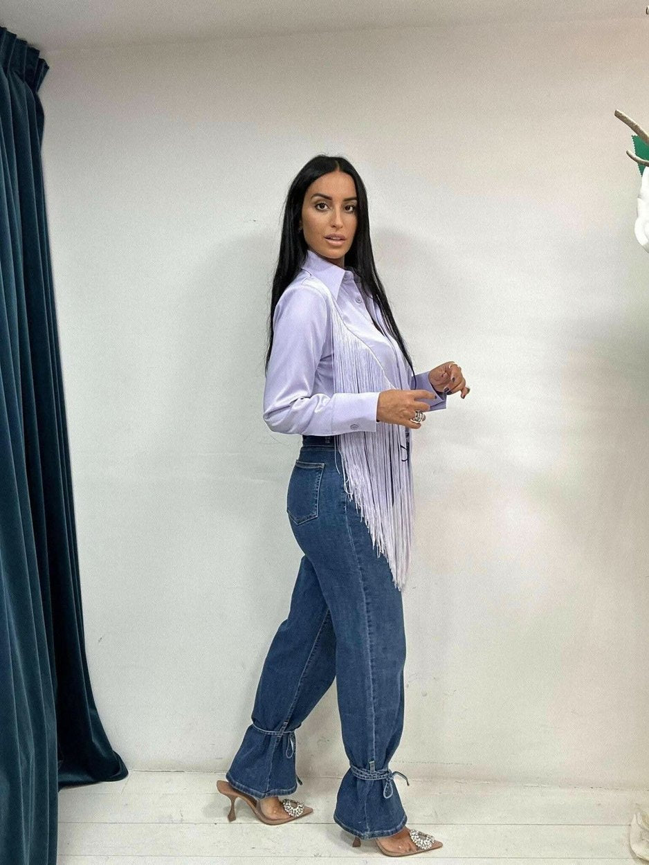 Jeans ELEH con laccio - THE SECRET LOFT