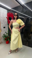 Abito Cannes giallo - THE SECRET LOFT