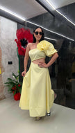 Abito Cannes giallo - THE SECRET LOFT