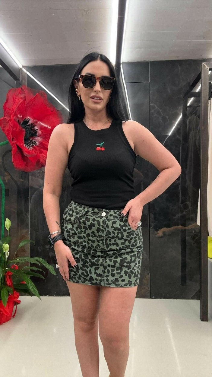 Canotta Ciliegia Nera - THE SECRET LOFT