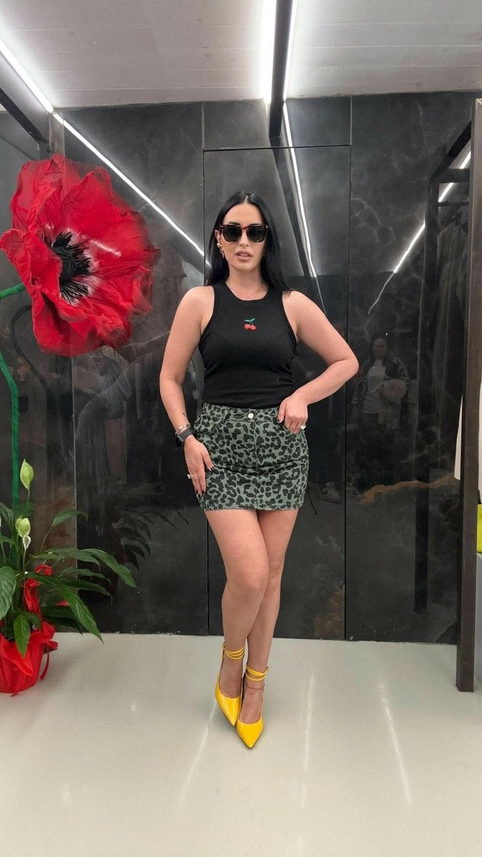 Mini gonna maculata - THE SECRET LOFT