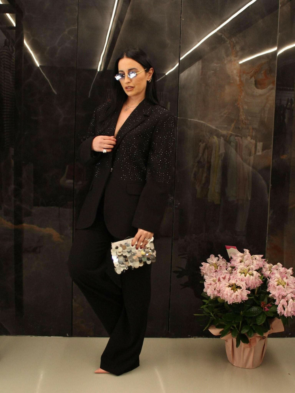 Pantalone nero Eleh - THE SECRET LOFT