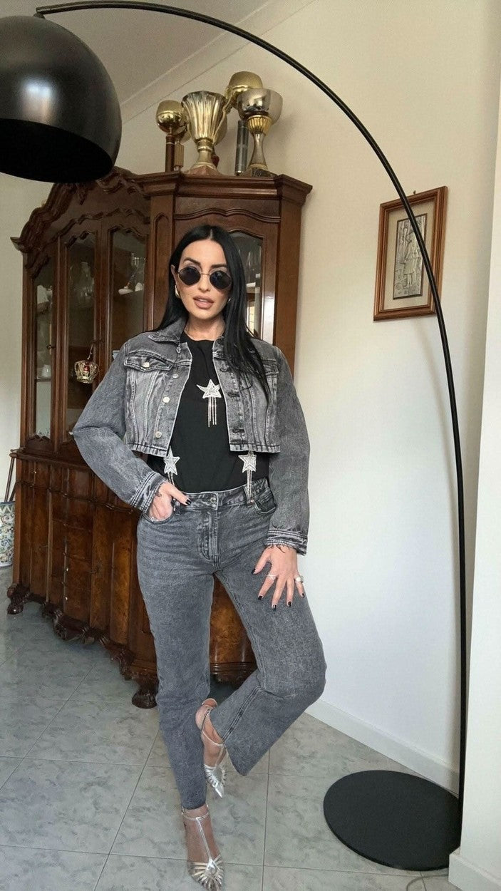 Jeans Grigio stright - THE SECRET LOFT