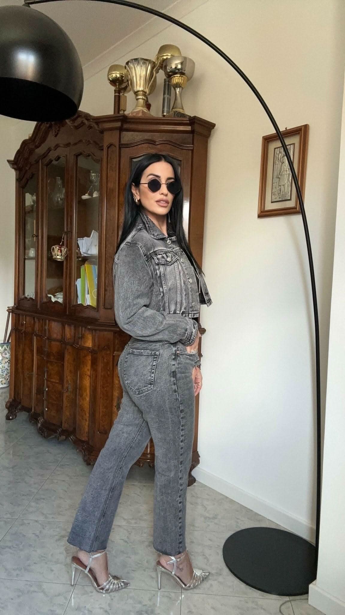 Jeans Grigio stright - THE SECRET LOFT
