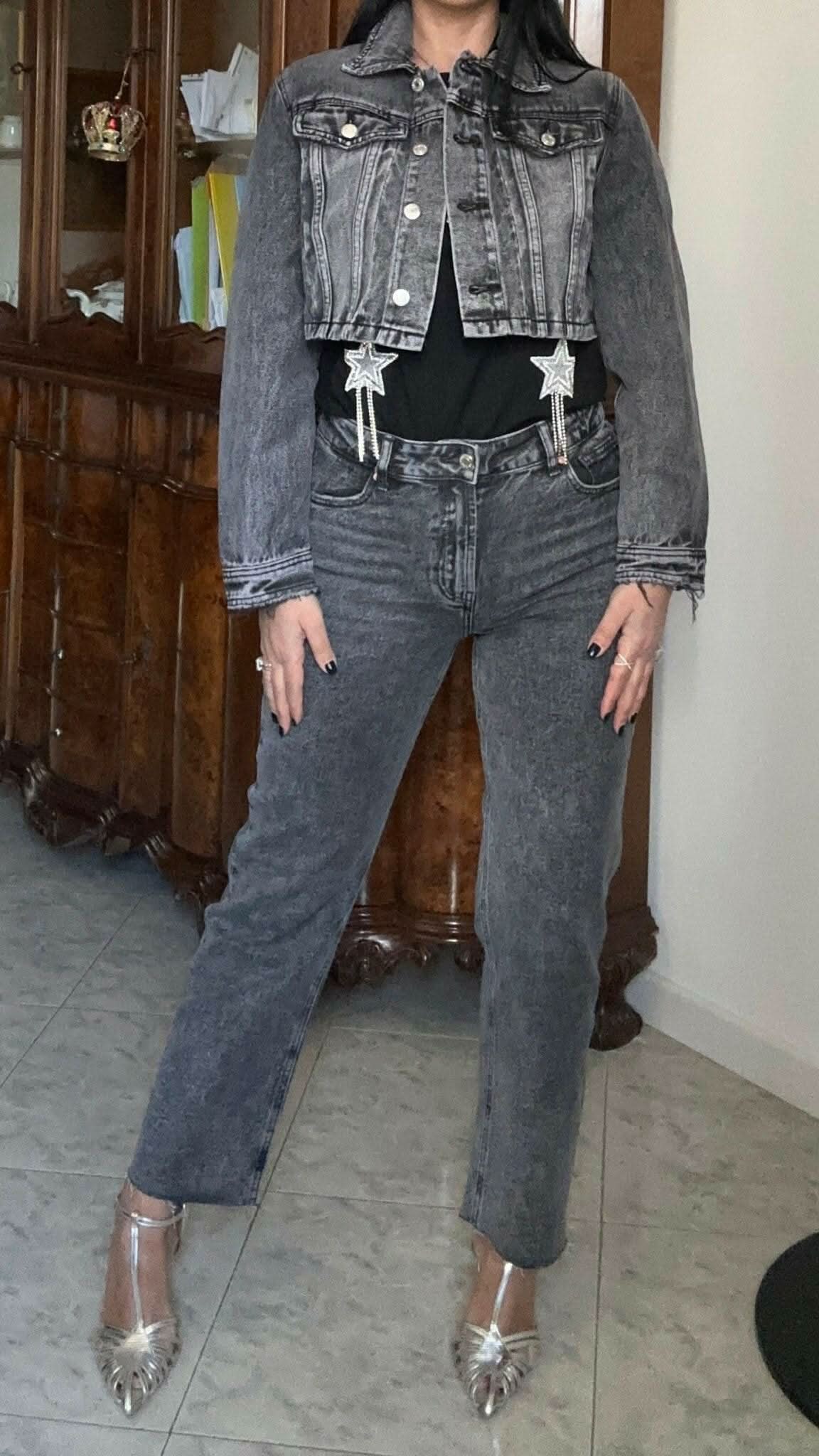 Jeans Grigio stright - THE SECRET LOFT